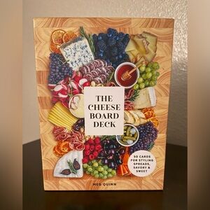 The Cheese Board Deck by Meg Quinn | 50 Styling Cards for Charcuterie | Dining